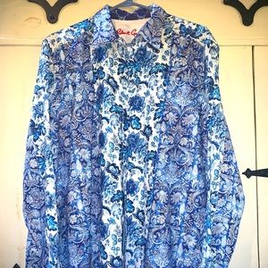 Robert Graham Mens Long Sleeve Shirt 2XL